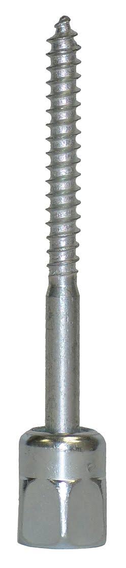 Rod Hanger with Screw Anchor, 3-1/2 in L, PK25 A2240