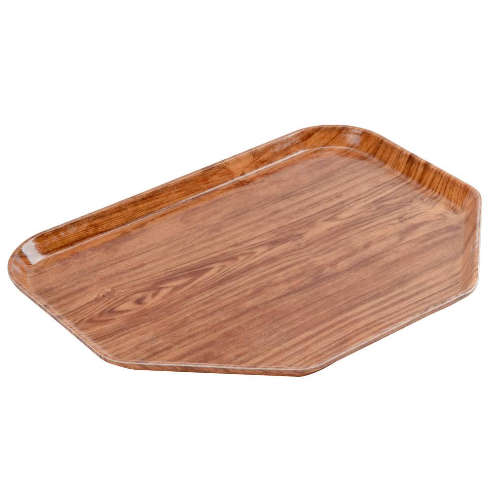 Java Teak Fiberglass Trapezoid Camtray U3791