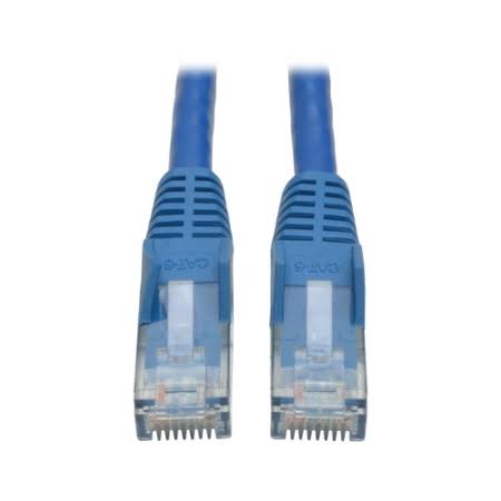 Blue 2ft Cat6 Gigabit Patch Cable RJ45 M M 50-Pack Q3181