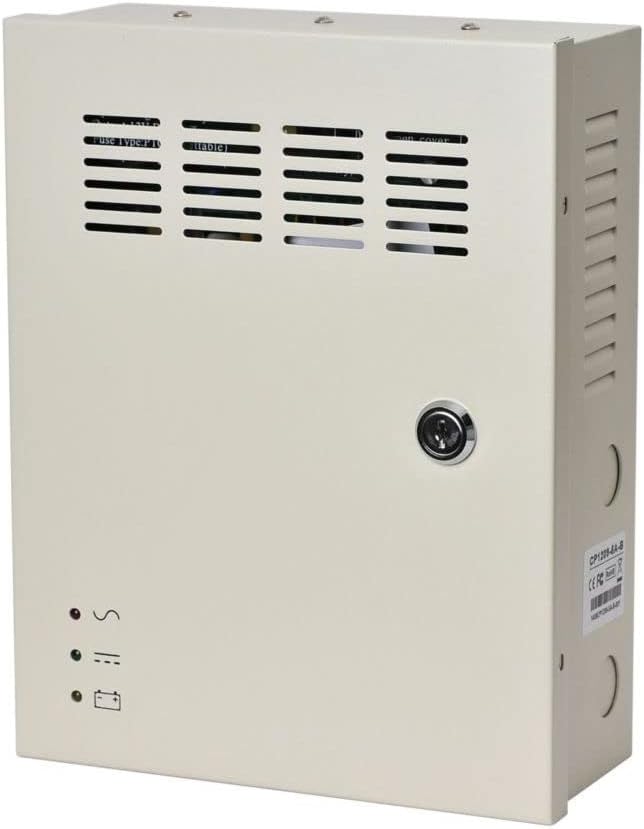 18 Channel 12V 20Amp DC Metal Boxed Cabinet Regulated UPS Power Supply Unit U99955