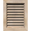 12-in W x 18-in H Unfinished Pine Gable Vent B7070