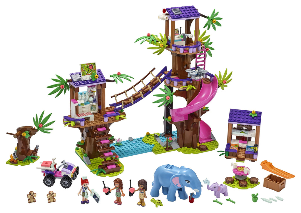 Jungle Rescue Base Animal Rescue Playset (648 Pieces) Z420