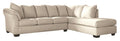 Stone 2-Piece Sectional with Chaise C267