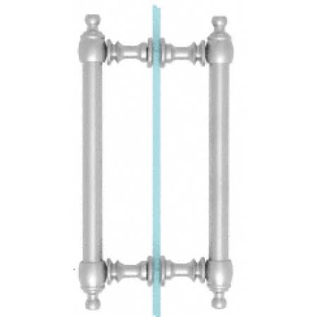 Satin Chrome 8x22 Shower Door Hardware F27710