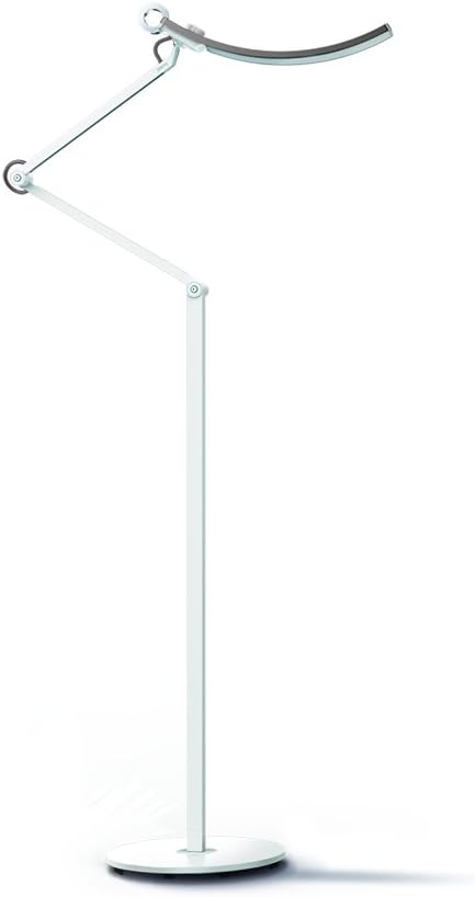 Silver Genie LED Desk Lamp with Auto-Dimming U14325