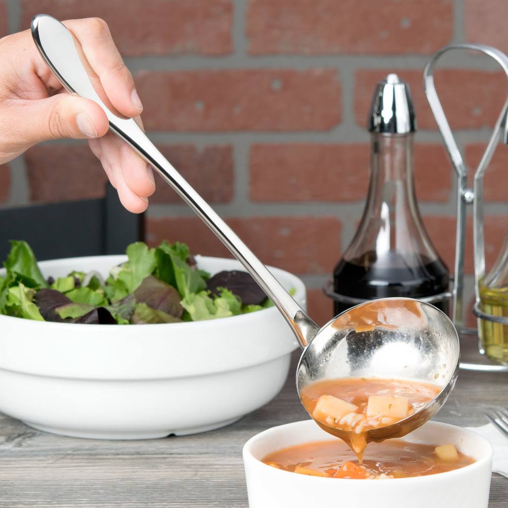 3.5 oz 18/10 Stainless Steel Soup Ladle C858