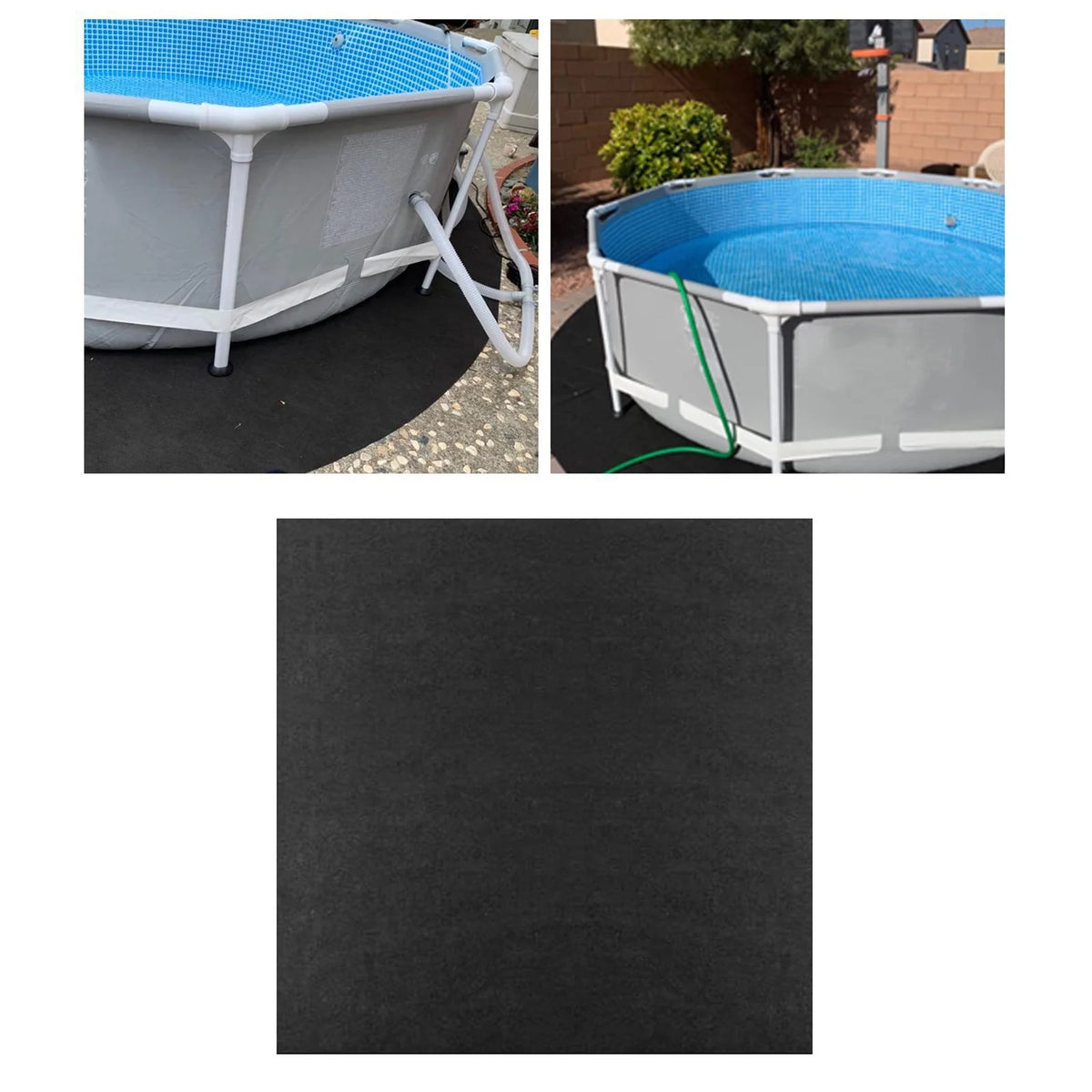 Round Pool Liner Pad for Above Ground Swimming Pools W674791