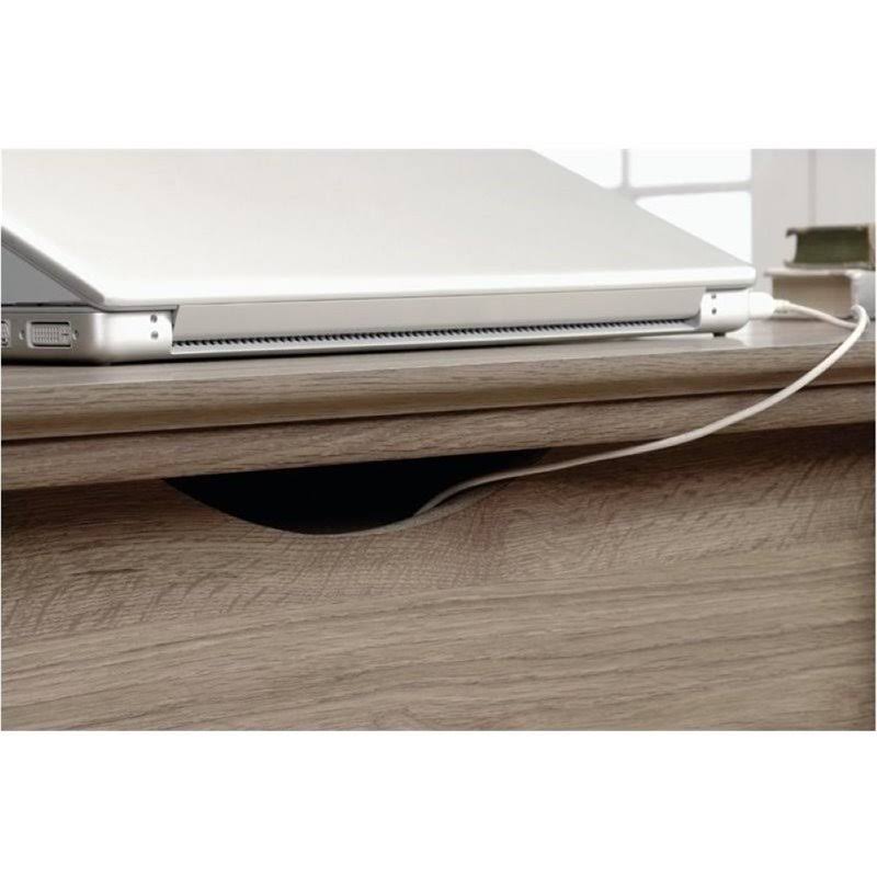 Executive Desk in Salt Oak E574