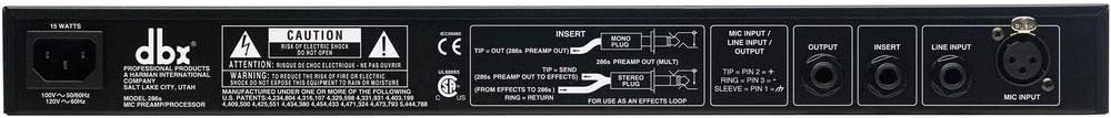 Preamplifier Channel Strip Mic Pre Amp with 2 XLR Cables R775140