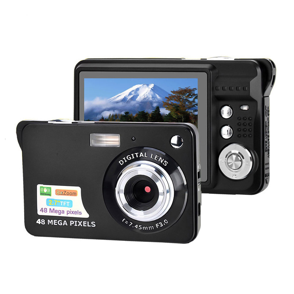Digital Camera 18mp 2.7 Inch Lcd Screen 8x With Battery Pocket Camera H40089