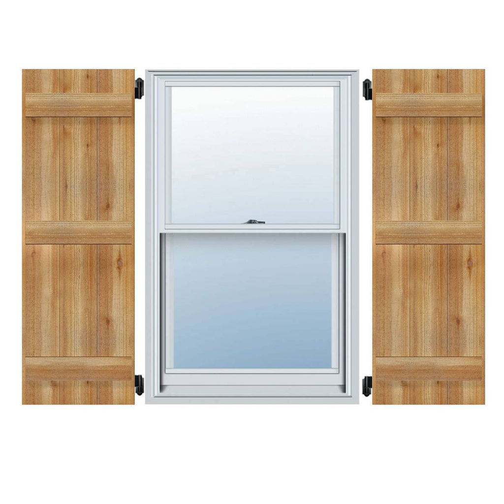 21 1/2x22W x 71x22H Board-n-Batten Shutters K17610