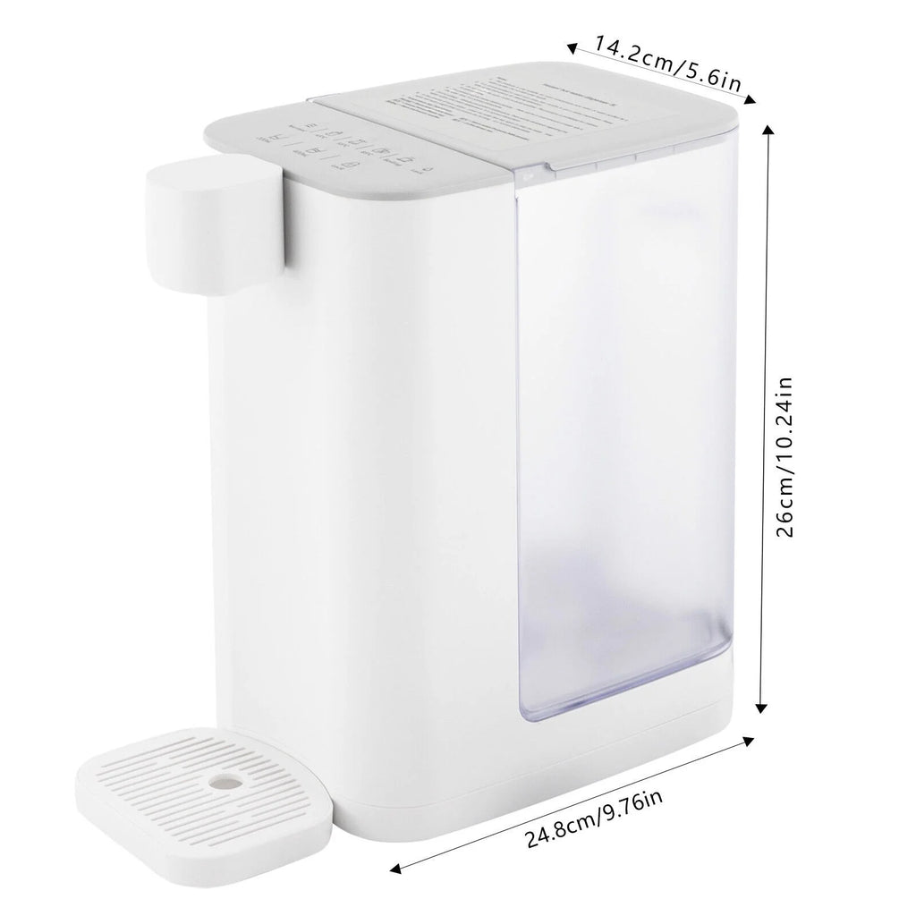 2000W 3L Electric Instant Hot Water Dispenser With Temperature Control V70266