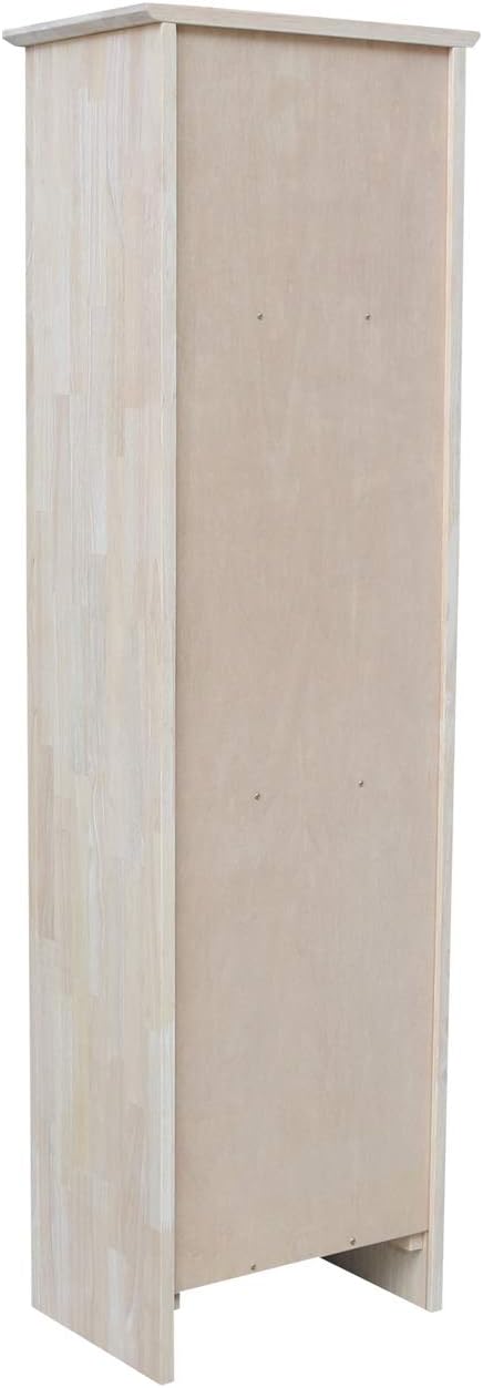 Unfinished Shaker Bookcase N296