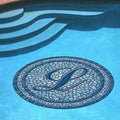 Vinyl Pool Mat, 59 in Diameter K16760
