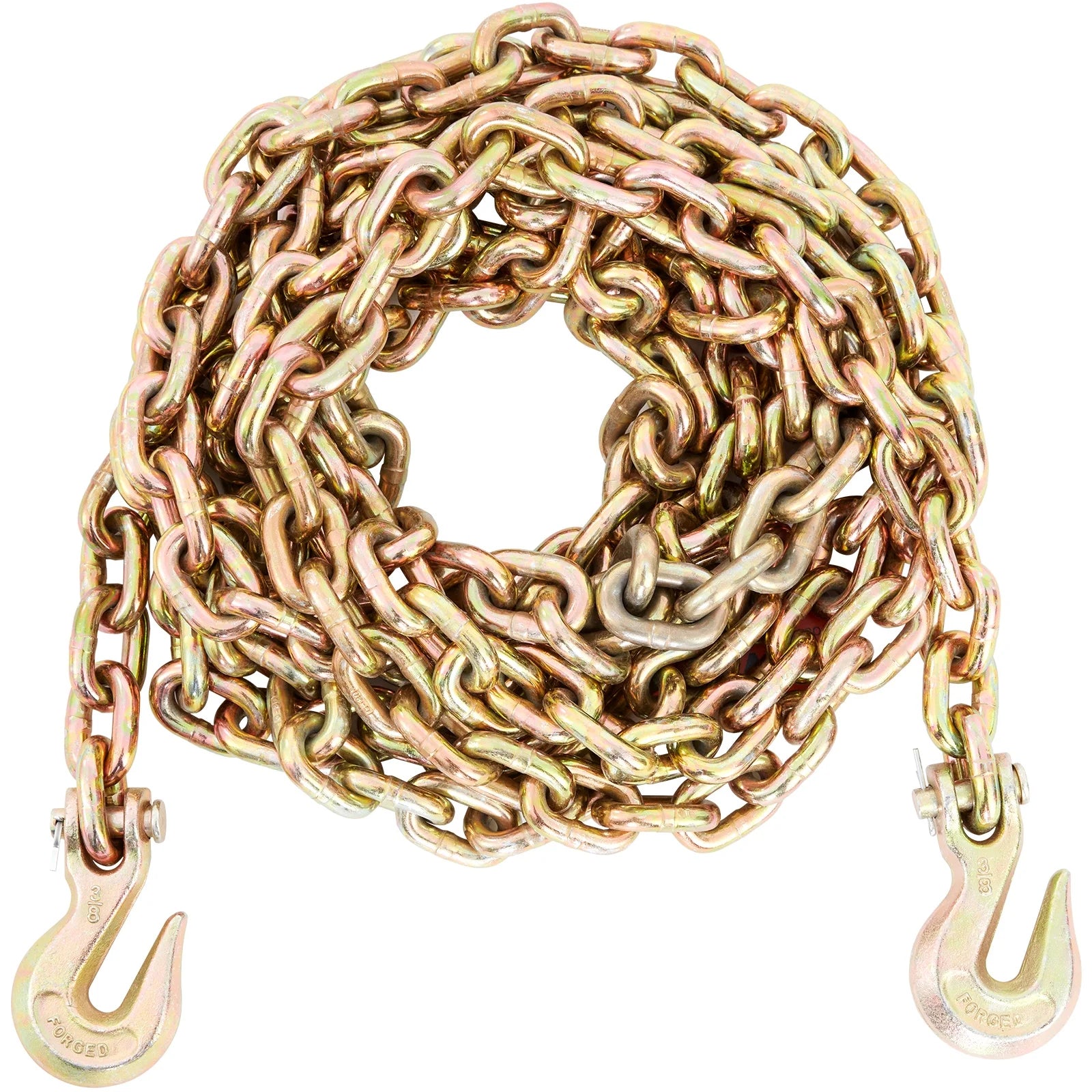 G80 Tow Chain with Hooks 3/8'' x 20' G7313