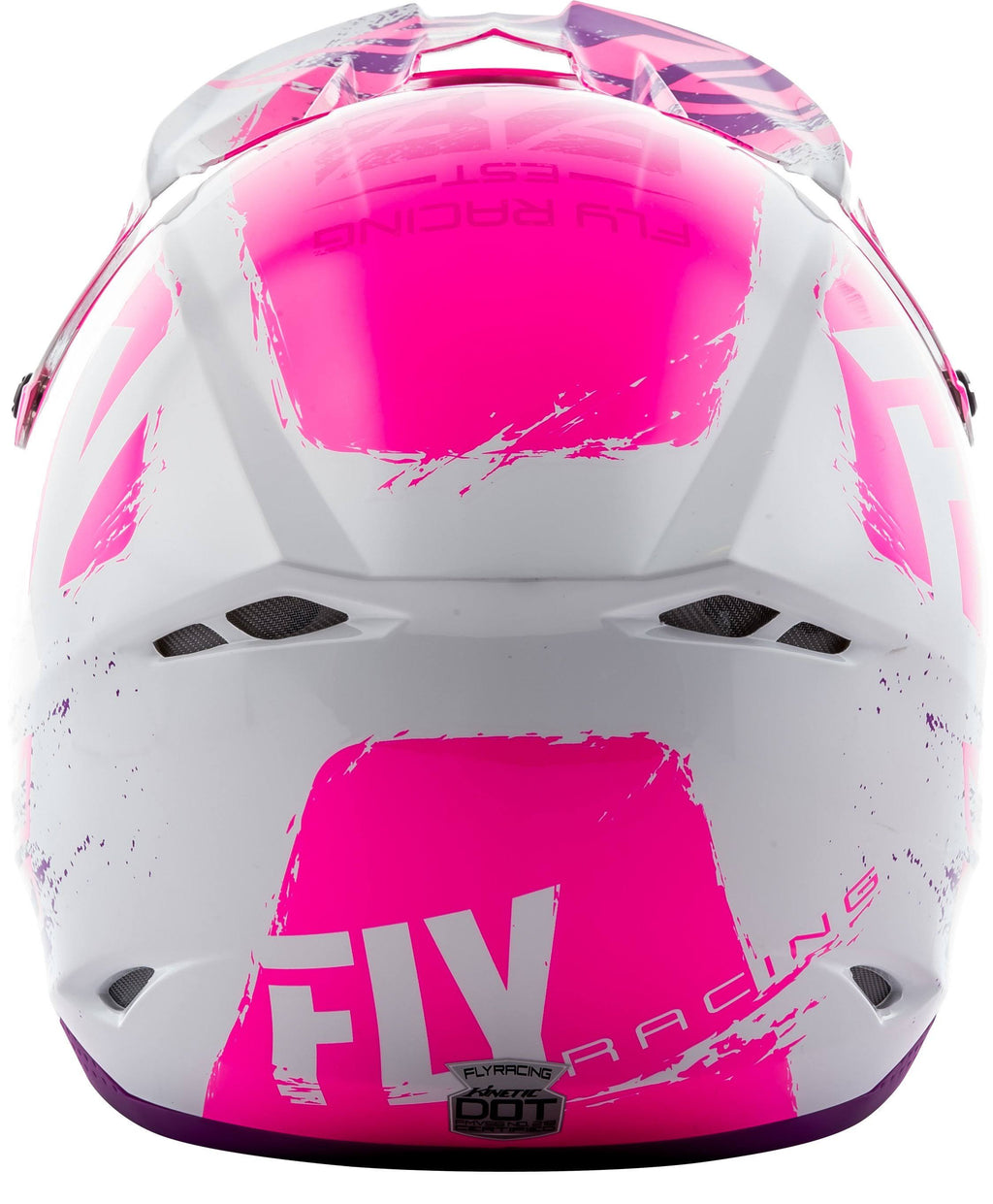 Neon Pink/White/Purple Helmet E868