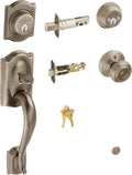 Antique Pewter Handleset with Georgian Knob O729644