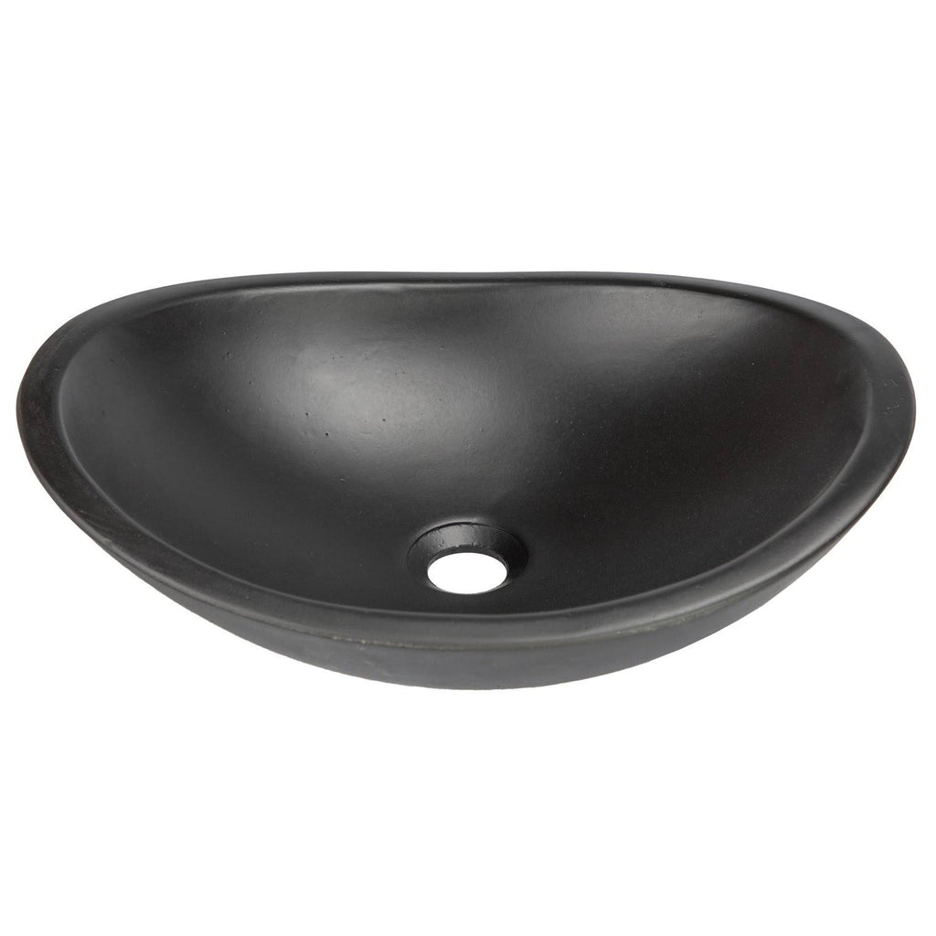 Cream Concrete Vessel Sink B76665