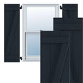 16-1/8x22 x 29x22 PVC Board and Batten Shutters H680984