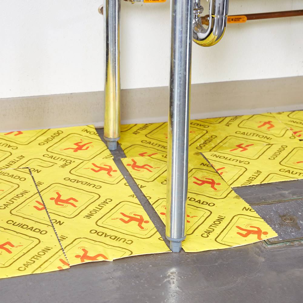 200/Case High Visibility Absorbent Pad F5169