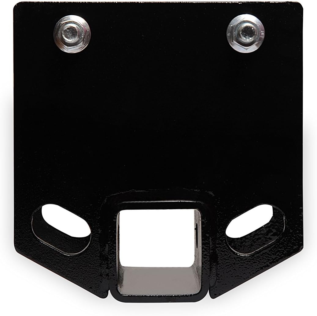 2 Inch Hitch Mount Trailer Towing Adapter for 4 Inch Bumper Beams, Pack of 2 F916126
