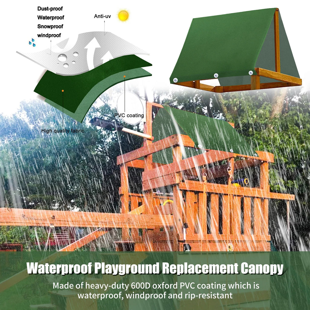 Waterproof Canopy Cover Tarpaulin 43 x 90 Inches I7068