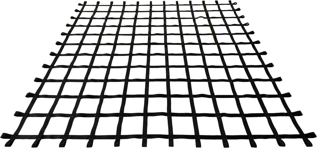 10 ft x 10 ft Black Heavy Duty Climbing Cargo Net N4209