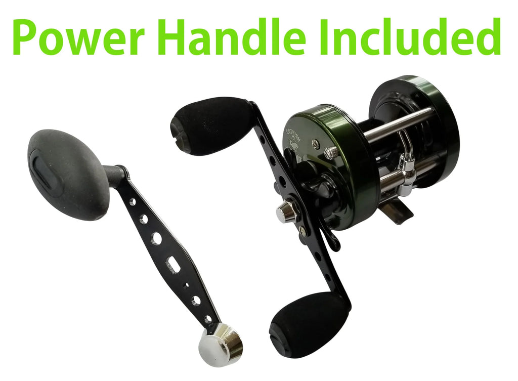 Catfishing Reel with Right Side Retrieve B8939