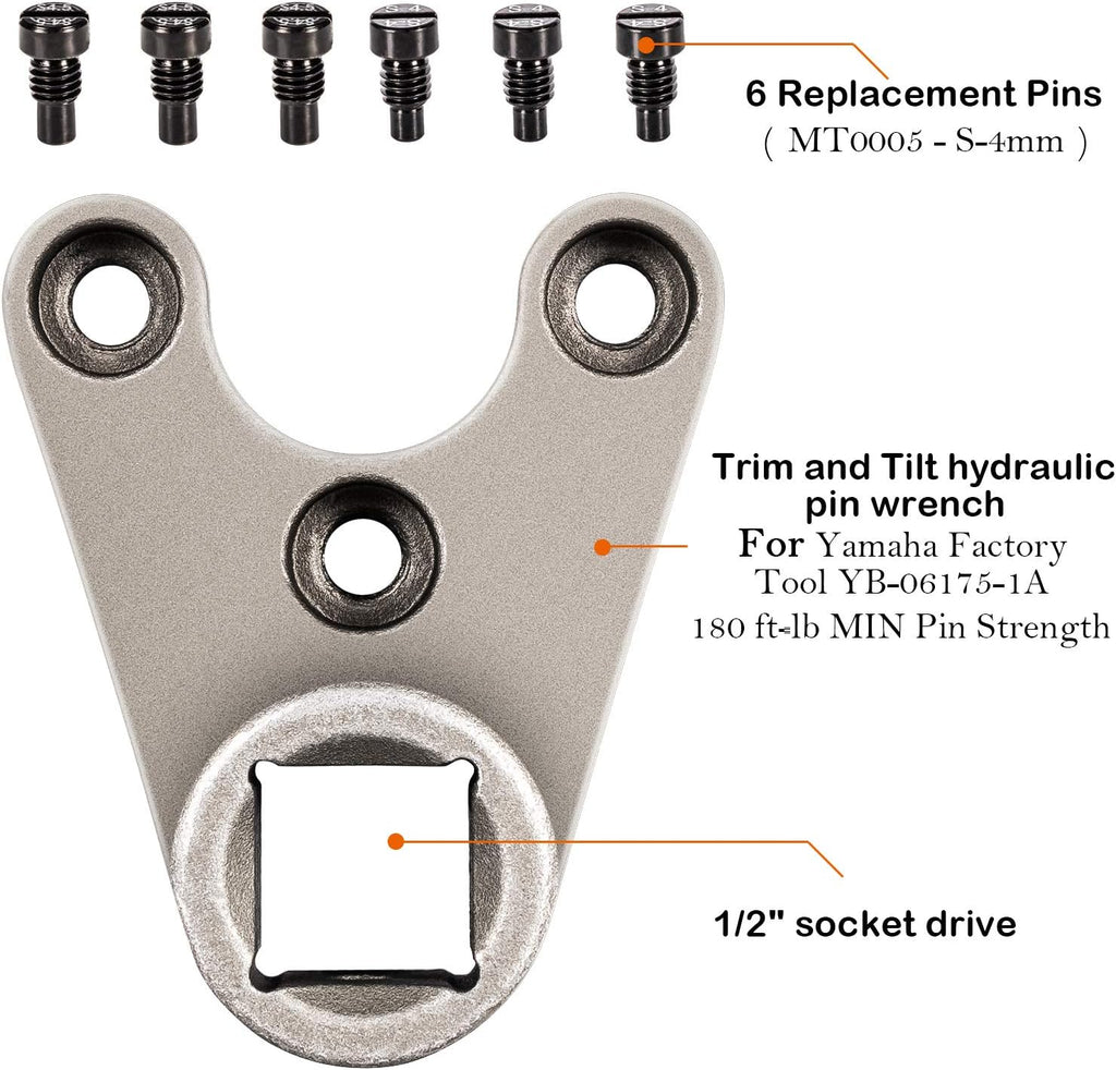 Trim/Tilt Pin Wrench Tools Set Pack of 2 J669