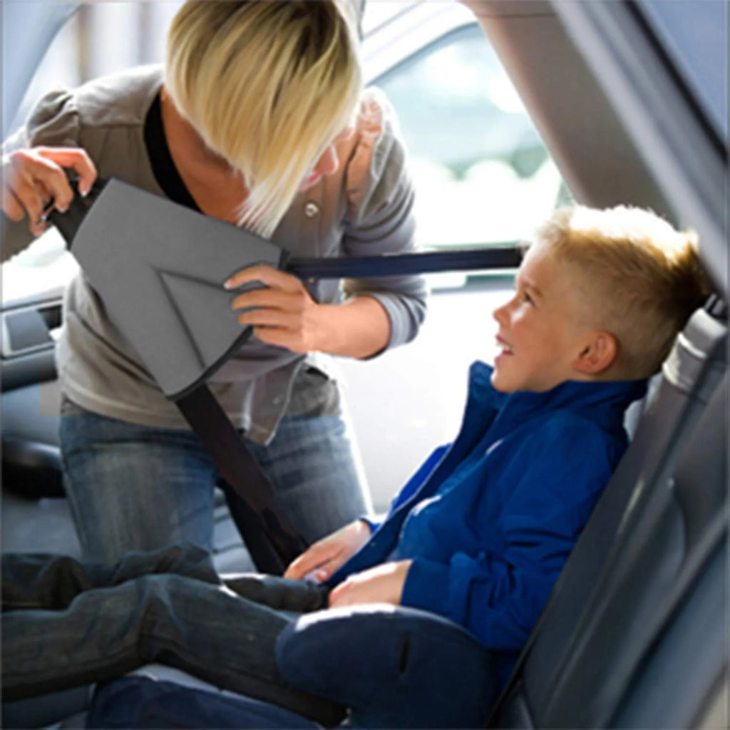 2 Pack Gray Car Seatbelt Adjuster for Kids N9538