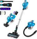 Cordless Stick Vacuum Cleaner, 23Kpa 265W, 45min Runtime, 10-in-1 Lightweight, Blue P2753
