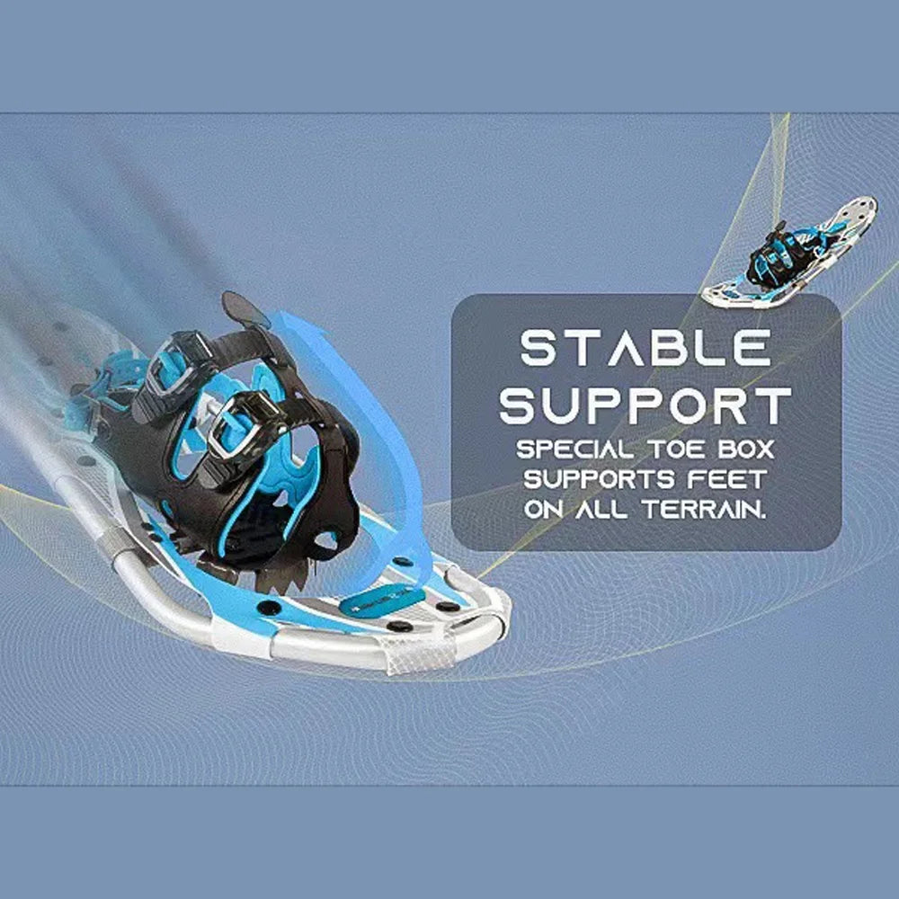 Aluminum Alloy AntiSlip Adjustable Snowshoes S573
