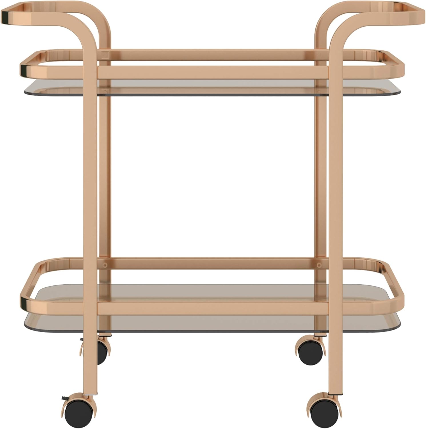 2-Tier Gold Bar Cart C85198