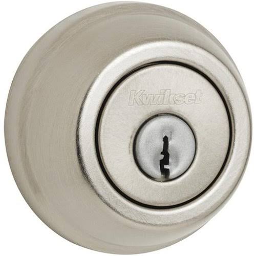 Double Cylinder Deadbolt, Satin Nickel L4208