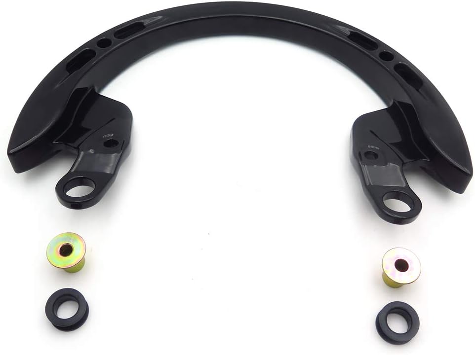 Black Rear Passenger Grab Bar Handle Rail Pack of 2 S62782