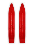 Red Snowmobile Skis Z90757