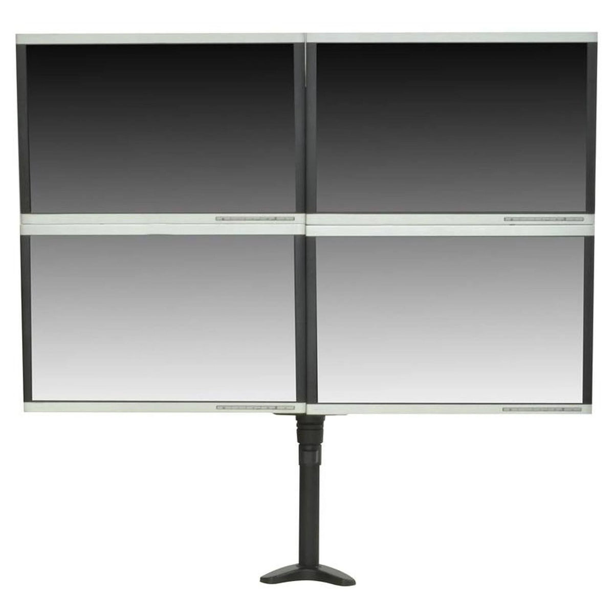 Quad Screen Articulating Monitor Mount H264