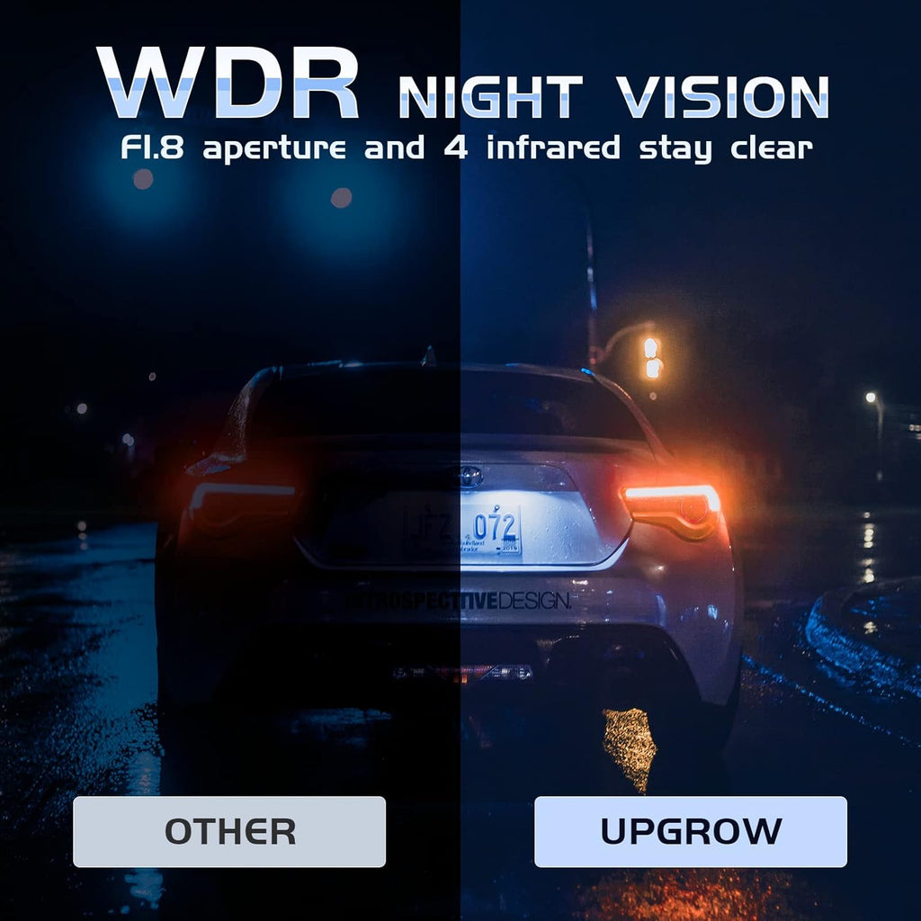 Dual Dash Camera with Front 4K Camera and Rear 2K Camera P531824