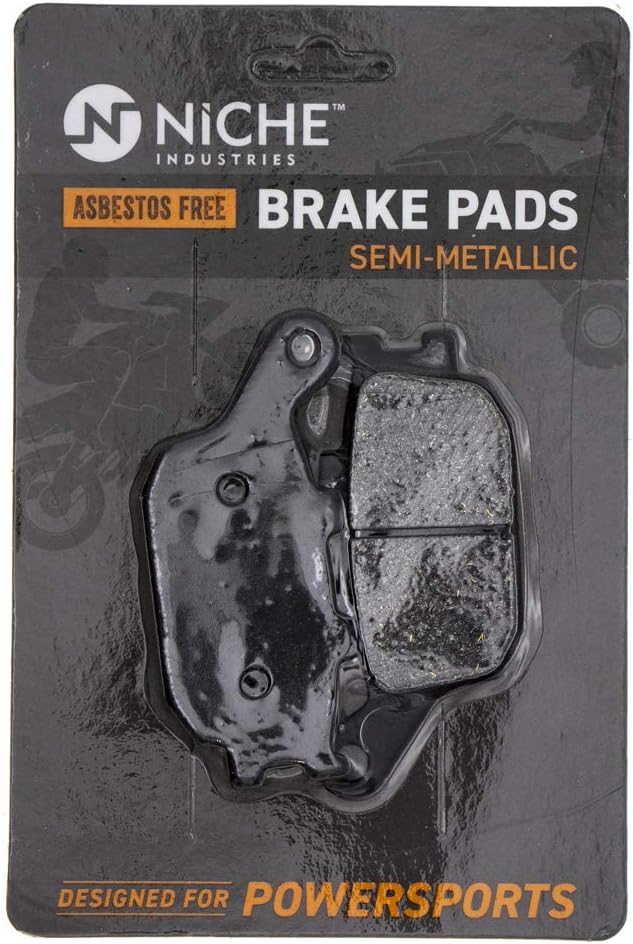 Brake Pad Set Semi-Metallic Pack of 2 Q172
