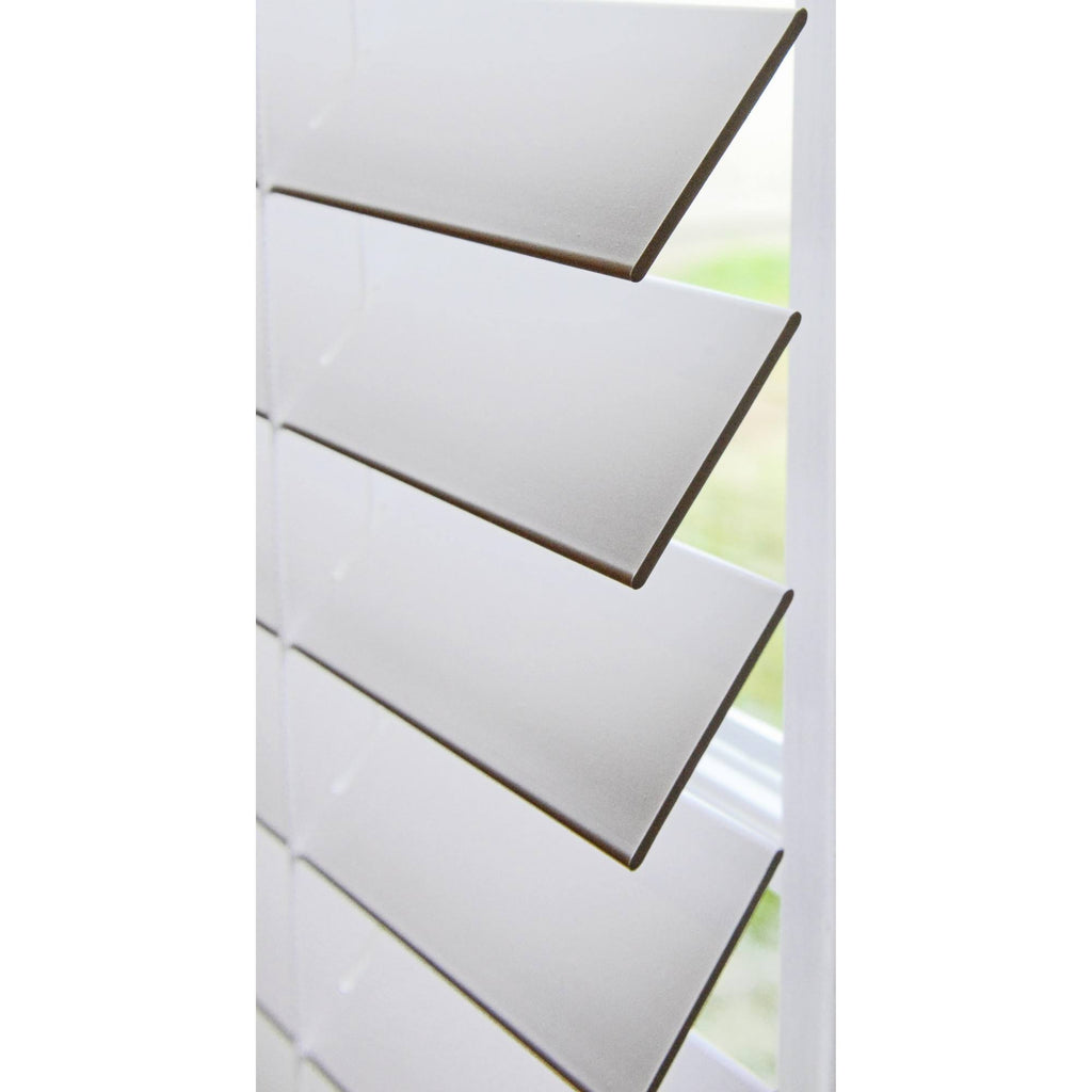 White Faux Wood Blinds N818516