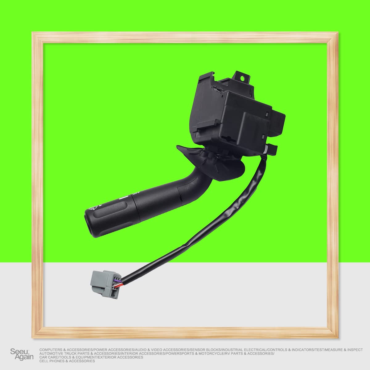 Headlight Turn Signal Wiper Dimmer Combination Lever Switch Pack of 2 L626