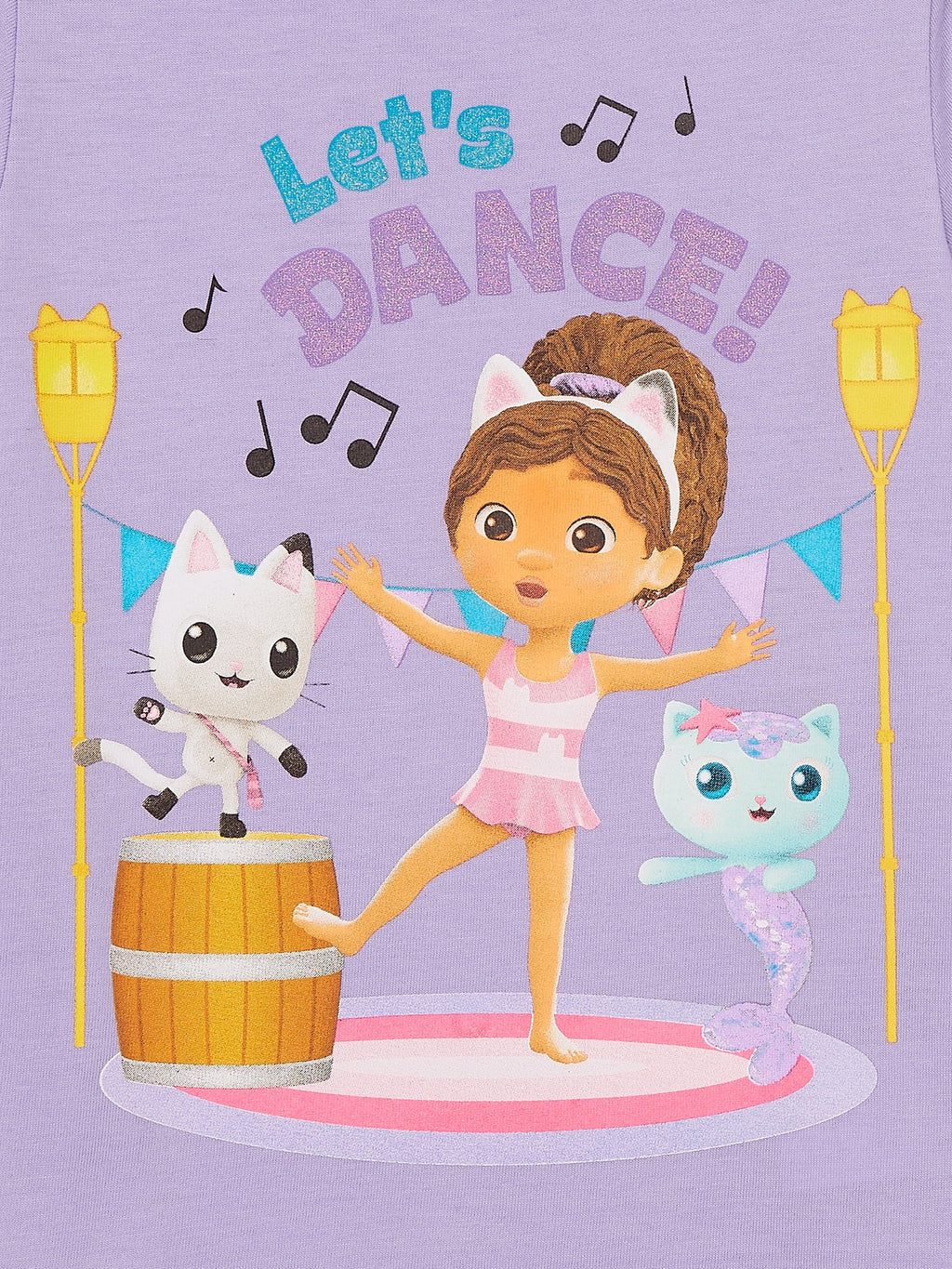 Toddler Girl Graphic Print Fashion T-Shirts, 4-Pack, Sizes 2T-5T C18386