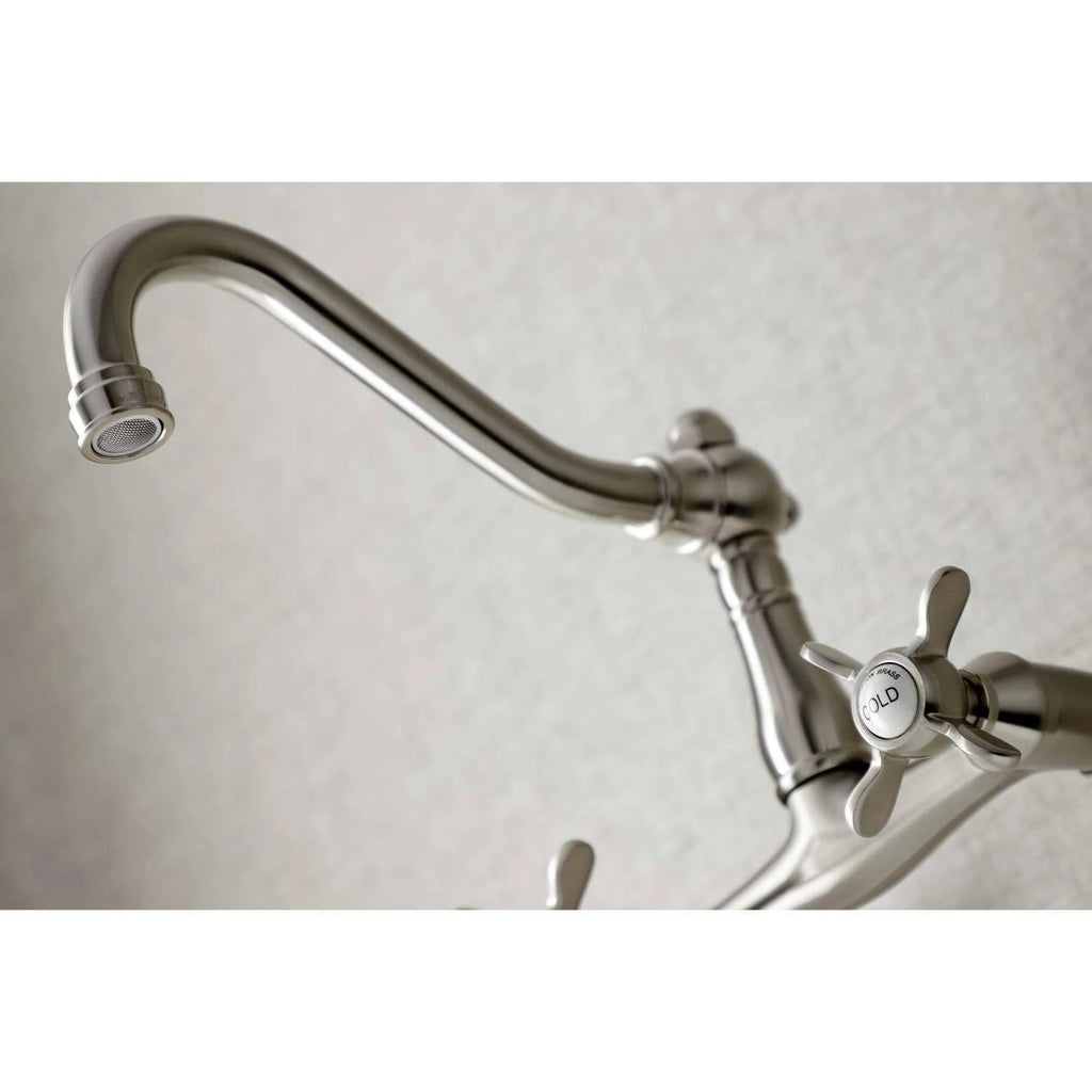 Oil Rubbed Bronze Wall Mount Kitchen Faucet L99295