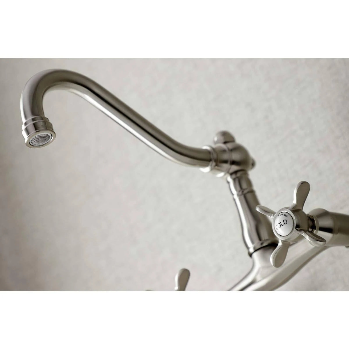 Oil Rubbed Bronze Wall Mount Kitchen Faucet L99295