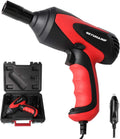 1/2 Inch 12 Volt Portable Electric Impact Wrench Kit with Sockets and Carry Case H45855