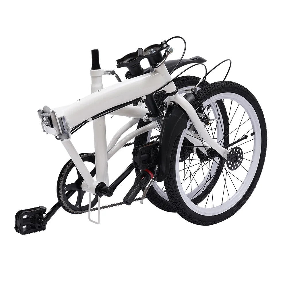20-inch Folding Bike 7 Speed Double V Brake Carbon Steel X493