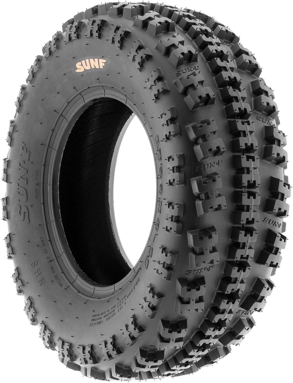 Set of 4 Knobby Sport ATV UTV Tires, 6 PR Tubeless B888