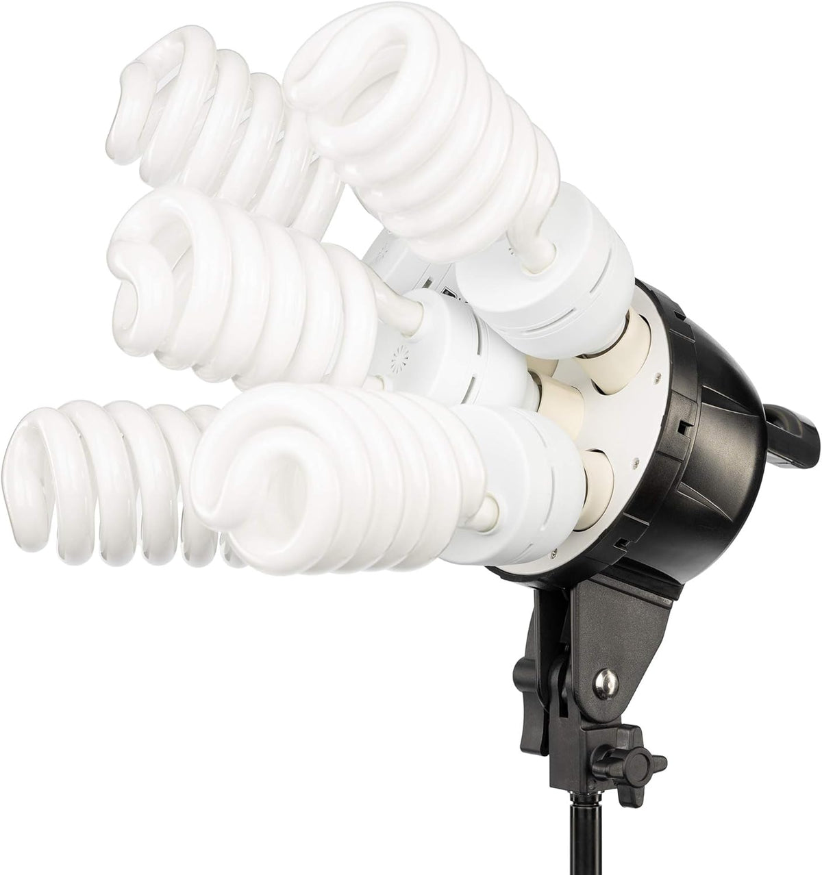 3-Light Fluorescent Studio Lighting Kit with Softboxes, Light Stands, & Carry Case A113551