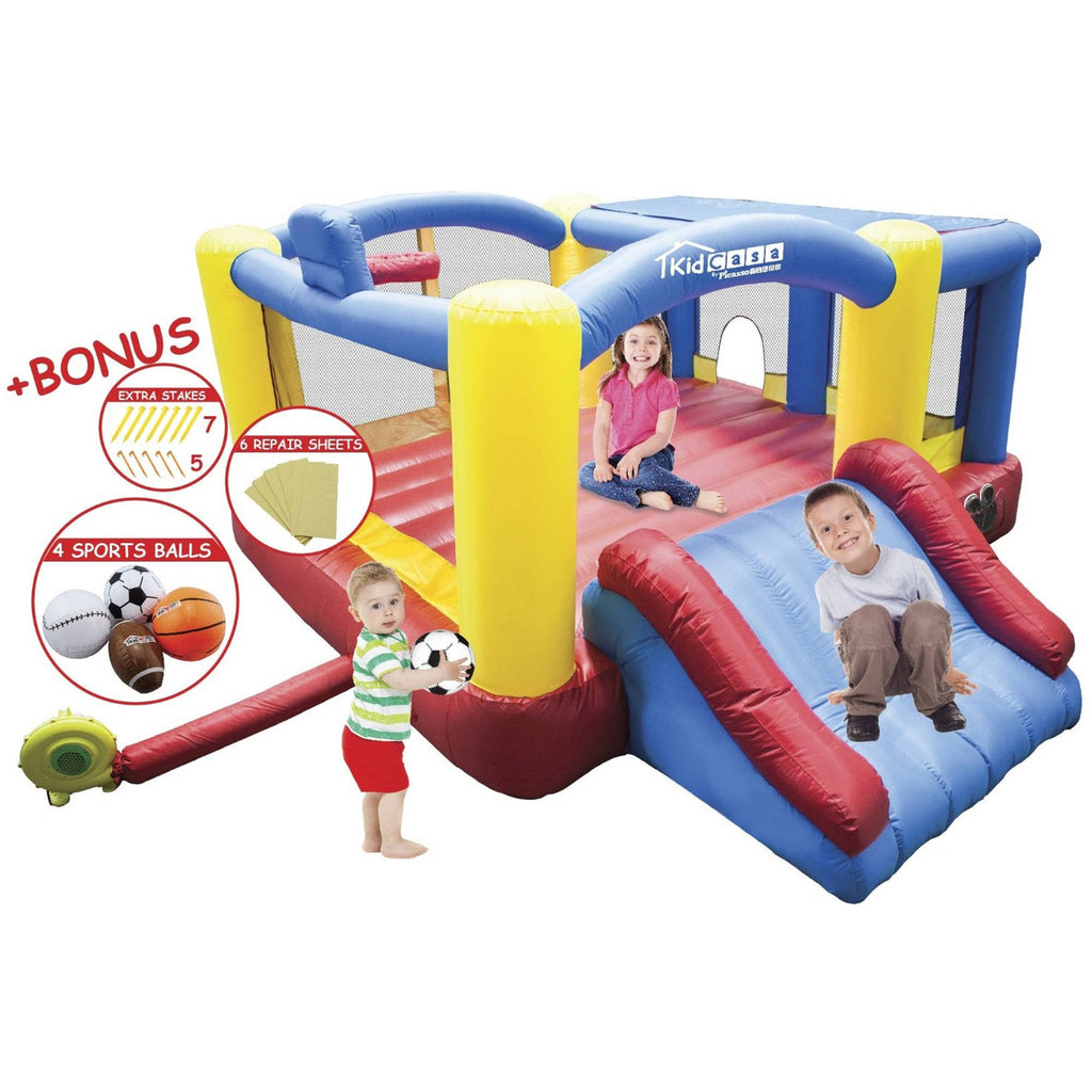 Inflatable Bouncer Jumping House with Slide Z634529