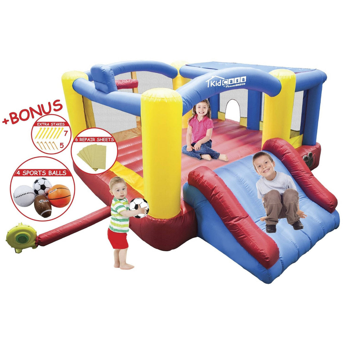 Inflatable Bouncer Jumping House with Slide Z634529